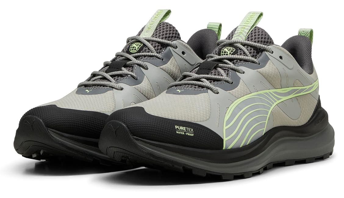 کفش ورزشی یونیسکس Puma ضدآب مناسب فضای باز خاکستری مدل 310095 Reflect Lite Trail PTX کفش ورزشی یونیسکس Puma ضدآب مناسب فضای باز خاکستری مدل 310095 Reflect Lite Trail PTX