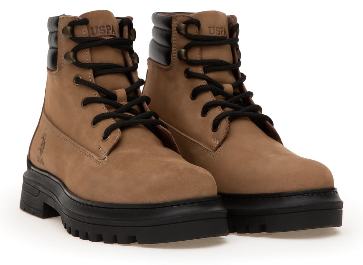 بوت مردانه U.S. Polo Assn. رنگ ویزون مدل 50297321-VR052 بوت مردانه U.S. Polo Assn. رنگ ویزون مدل 50297321-VR052