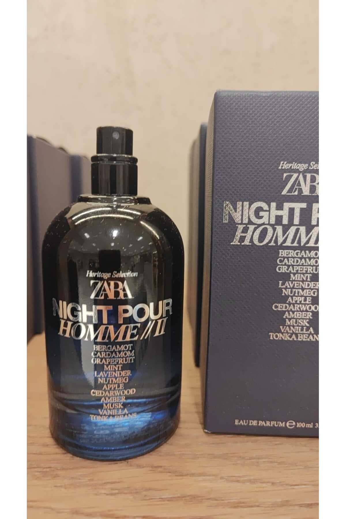 عطر ادو پرفیوم مردانه Zara Night 2 Pour Homme 100 ml عطر ادو پرفیوم مردانه Zara Night 2 Pour Homme 100 ml