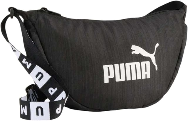کیف دوشی زنانه PUMA مدل BASE Half Moon Bag مشکی تک سایز کیف دوشی زنانه PUMA مدل BASE Half Moon Bag مشکی تک سایز