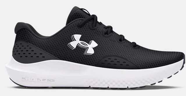 کفش کتانی مردانه Under Armour مشکی UA Charged Surge 4 مدل 3027000-001 کفش کتانی مردانه Under Armour مشکی UA Charged Surge 4 مدل 3027000-001