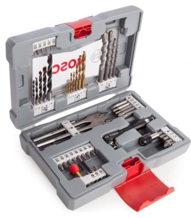 ست 49 تکه مته و پیچگوشتی Bosch مناسب فلز و چوب X-Line مدل 2608P00233 ست 49 تکه مته و پیچگوشتی Bosch مناسب فلز و چوب X-Line مدل 2608P00233