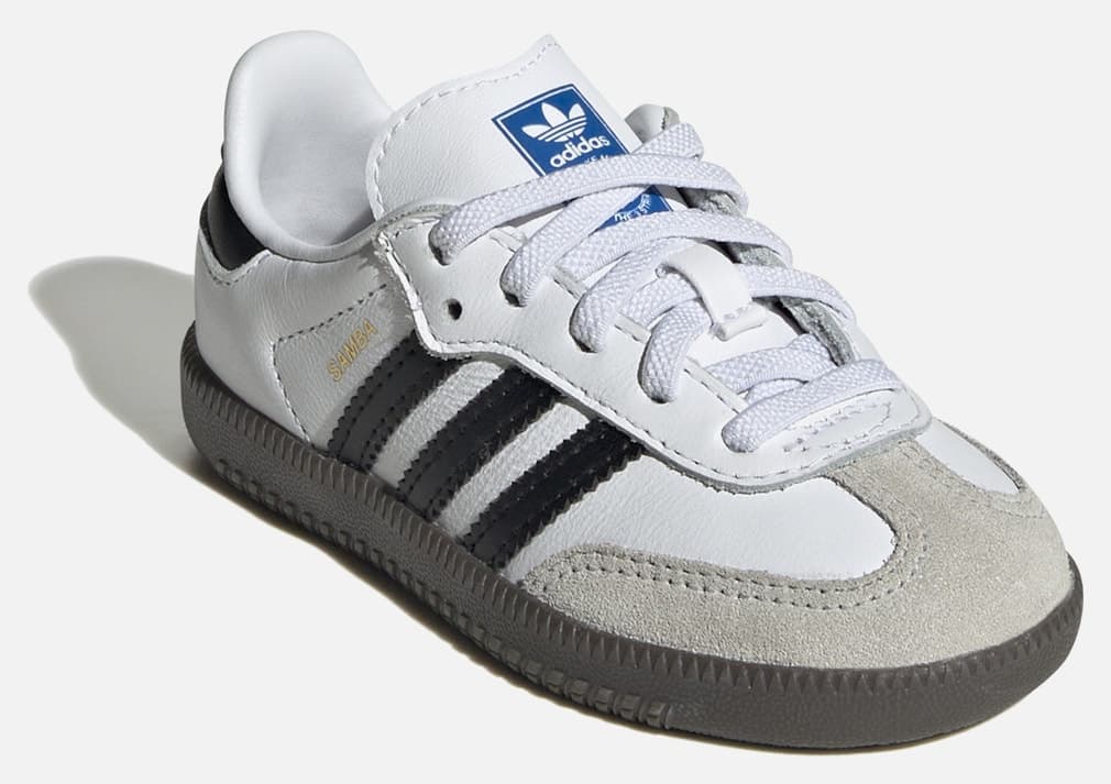 کفش ورزشی بچگانه adidas Samba OG سفید مدل IE3679 کفش ورزشی بچگانه adidas Samba OG سفید مدل IE3679