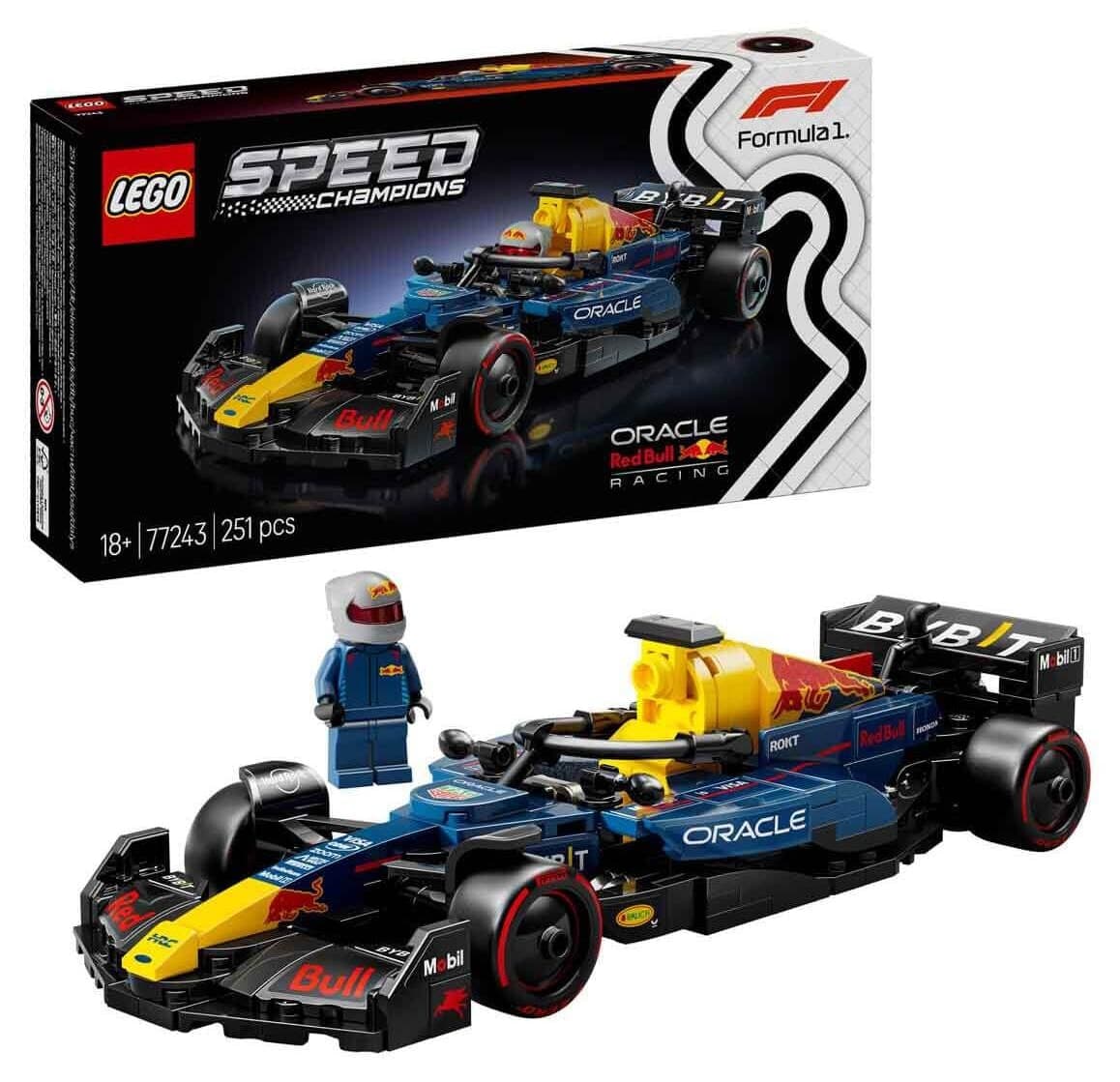 لگو Speed Champions Oracle Red Bull Racing RB20 F1 ماشین مسابقه مدل 77243 لگو Speed Champions Oracle Red Bull Racing RB20 F1 ماشین مسابقه مدل 77243