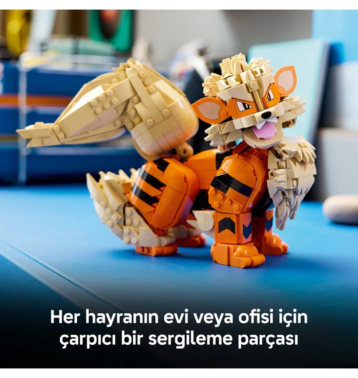 لگو Pokémon Arcanine مدل 72160 برای بزرگسالان با 1190 قطعه لگو Pokémon Arcanine مدل 72160 برای بزرگسالان با 1190 قطعه