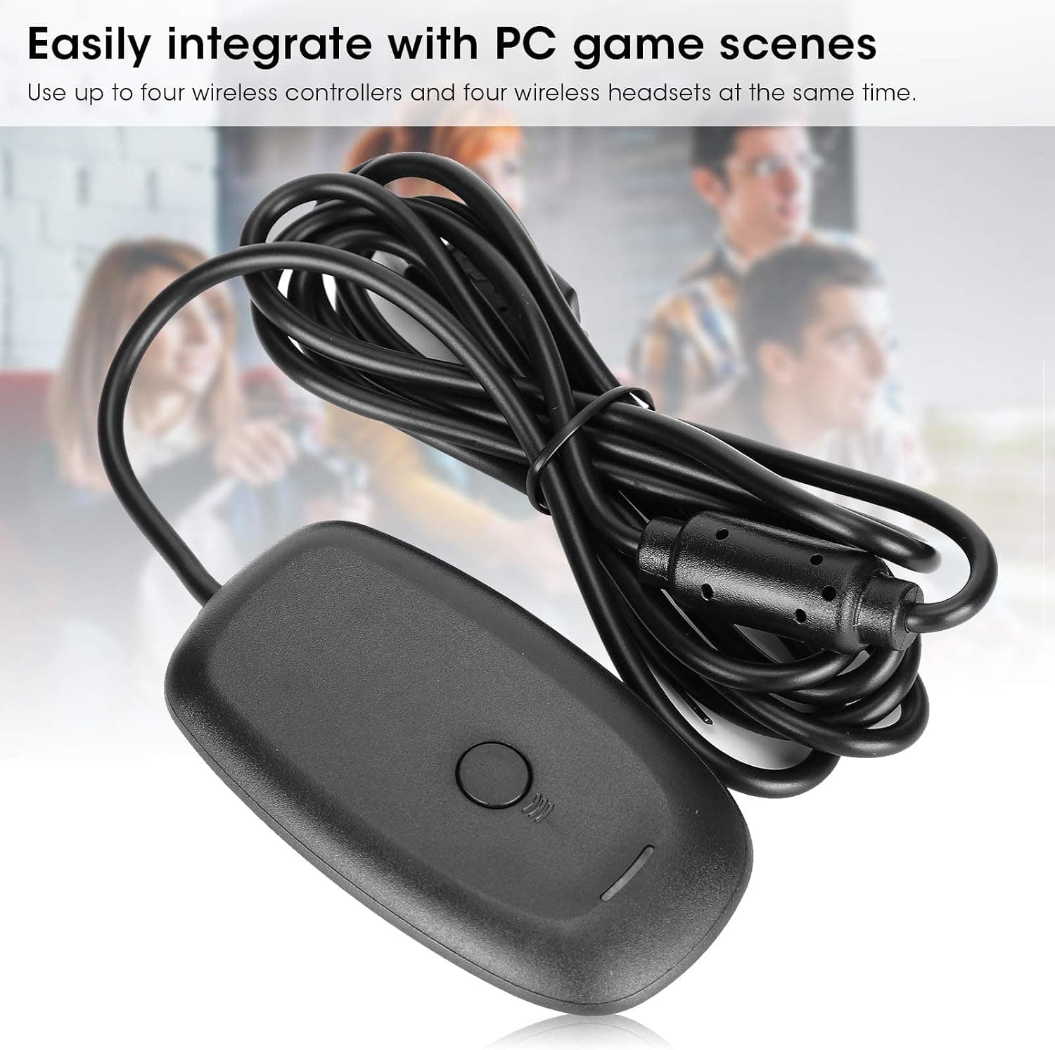 آداپتور گیرنده بیسیم USB دسته بازی Zopsc برای PC و کنسول سازگار با Windows آداپتور گیرنده بیسیم USB دسته بازی Zopsc برای PC و کنسول سازگار با Windows