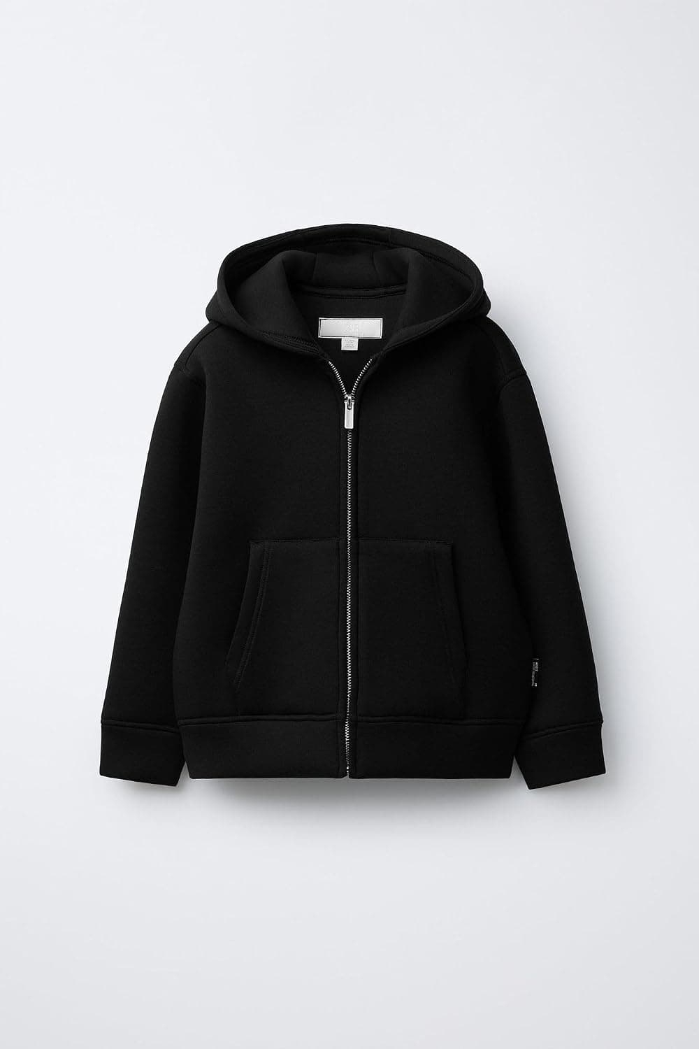 سوئیشرت دخترانه Zara ساده با ظاهر پارچه لاستیکی مصنوعی خاکستری ملانژ سایز 6-7 سال (122cm) سوئیشرت دخترانه Zara ساده با ظاهر پارچه لاستیکی مصنوعی خاکستری ملانژ سایز 6-7 سال (122cm)