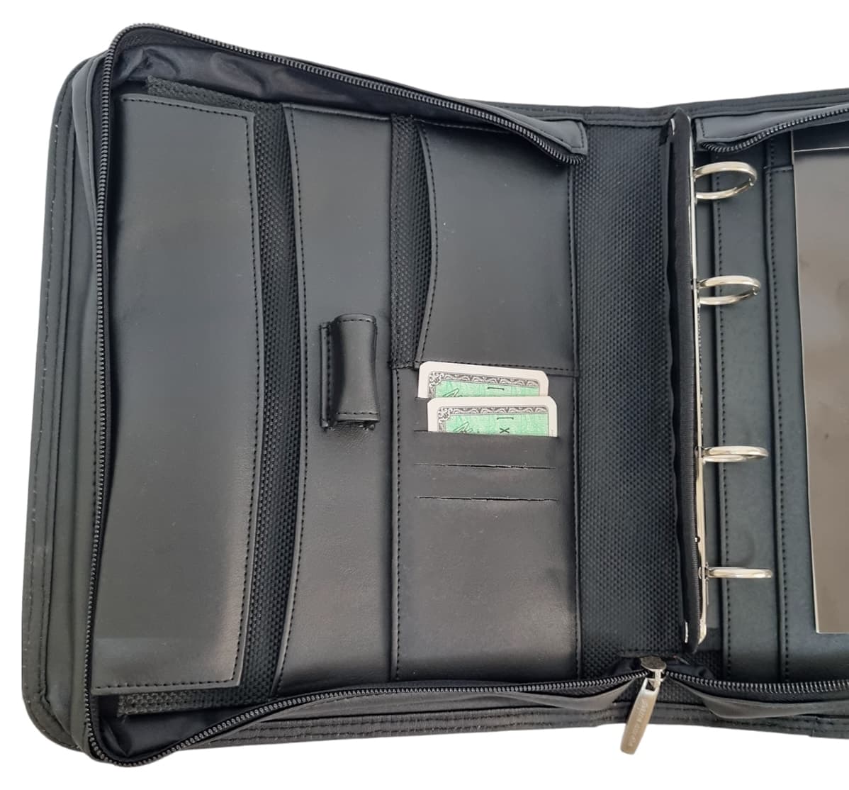 کیف اسناد Pierre Cardin زیپدار سایز A5 کیف اسناد Pierre Cardin زیپدار سایز A5
