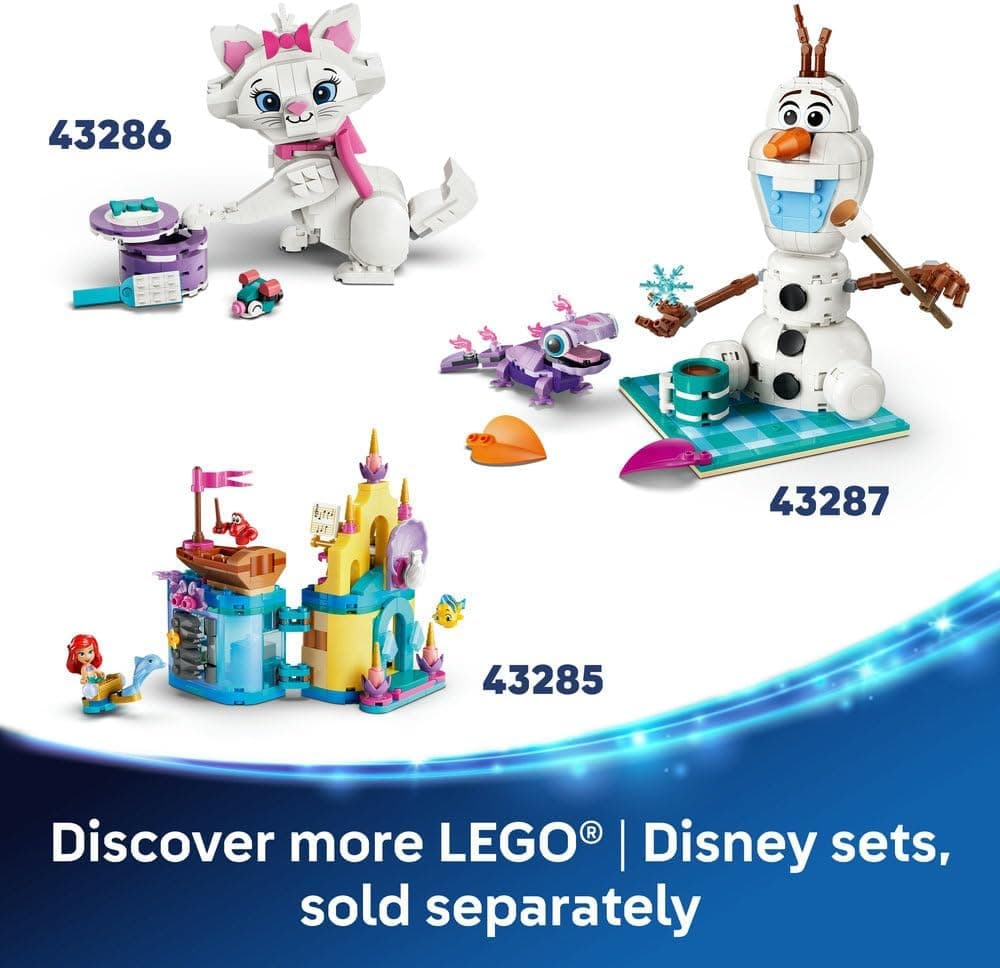 لگو Disney قلعه یخی السا و سواری برفی مدل 43281 لگو Disney قلعه یخی السا و سواری برفی مدل 43281