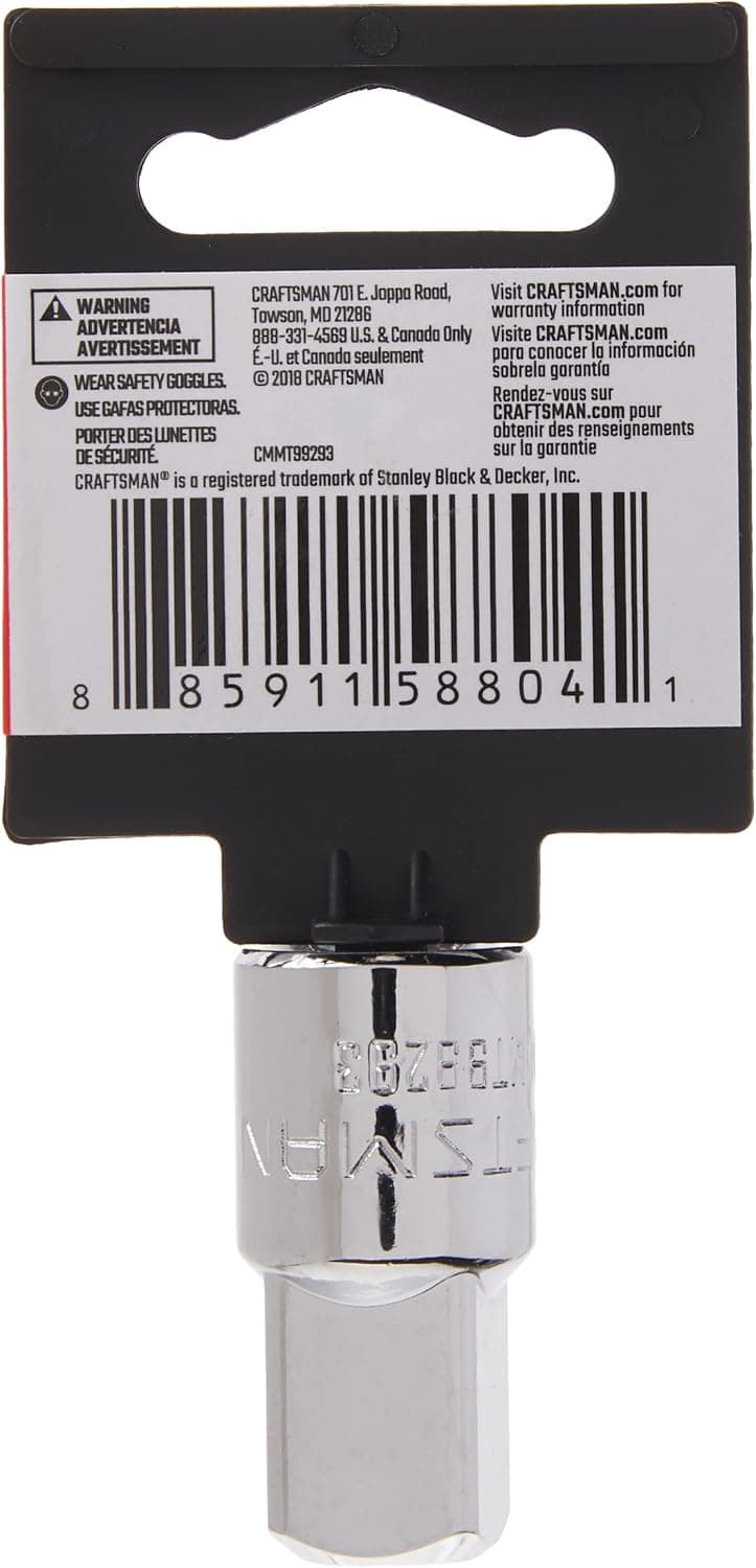 مجموعه سوکت Craftsman با پرداخت کامل، 3/8 inç تا 1/2 inç مدل CMMT99293 مجموعه سوکت Craftsman با پرداخت کامل، 3/8 inç تا 1/2 inç مدل CMMT99293