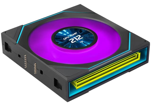 فن کیس Lian Li UNI FAN SL INF LCD FLEX مشکی 1x120mm مدل G9F.12SLIND1F1B.00 فن کیس Lian Li UNI FAN SL INF LCD FLEX مشکی 1x120mm مدل G9F.12SLIND1F1B.00