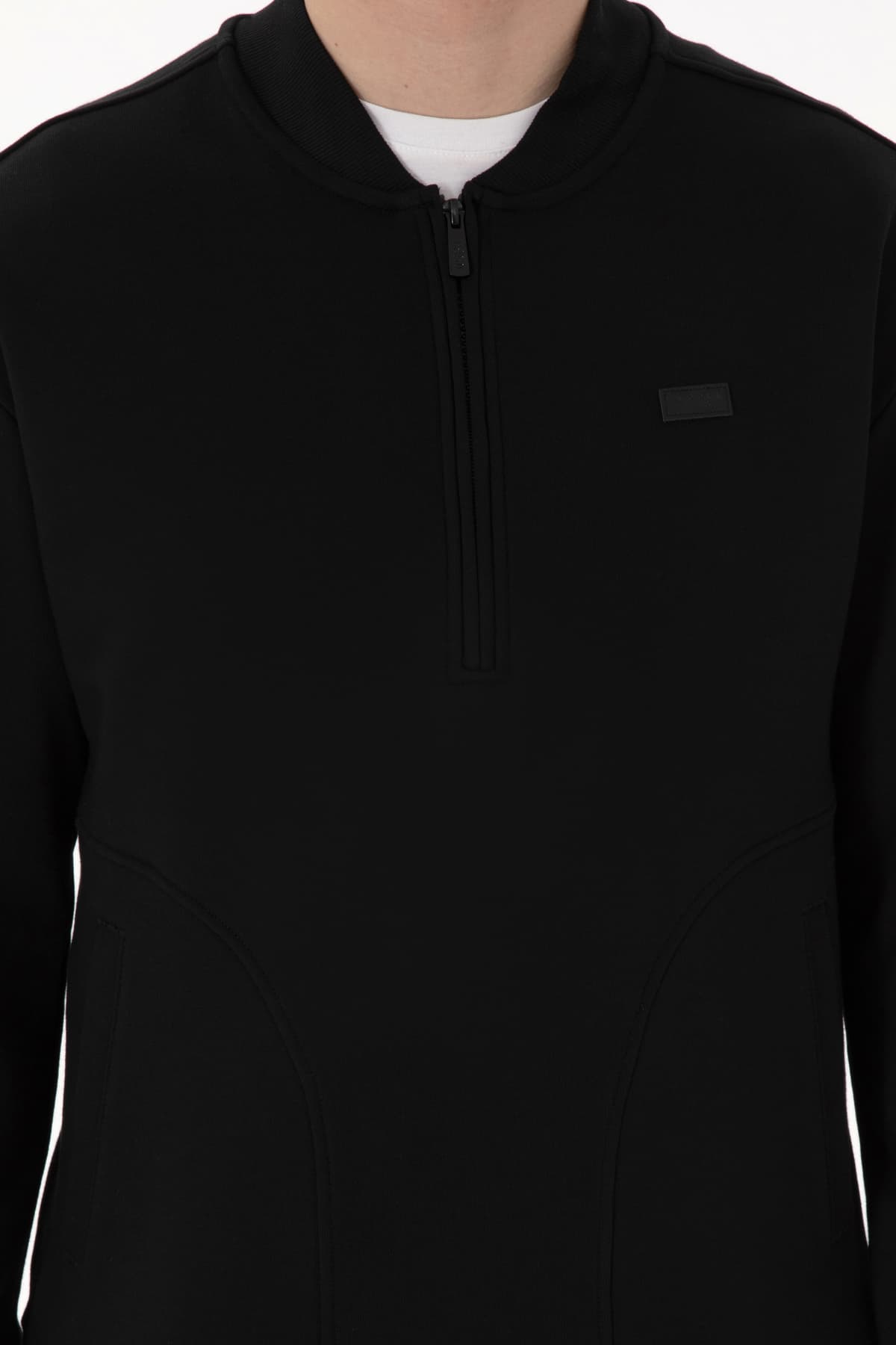 سوئیشرت مردانه U.S. Polo Assn. سیاه مدل 50293380-VR046 سوئیشرت مردانه U.S. Polo Assn. سیاه مدل 50293380-VR046