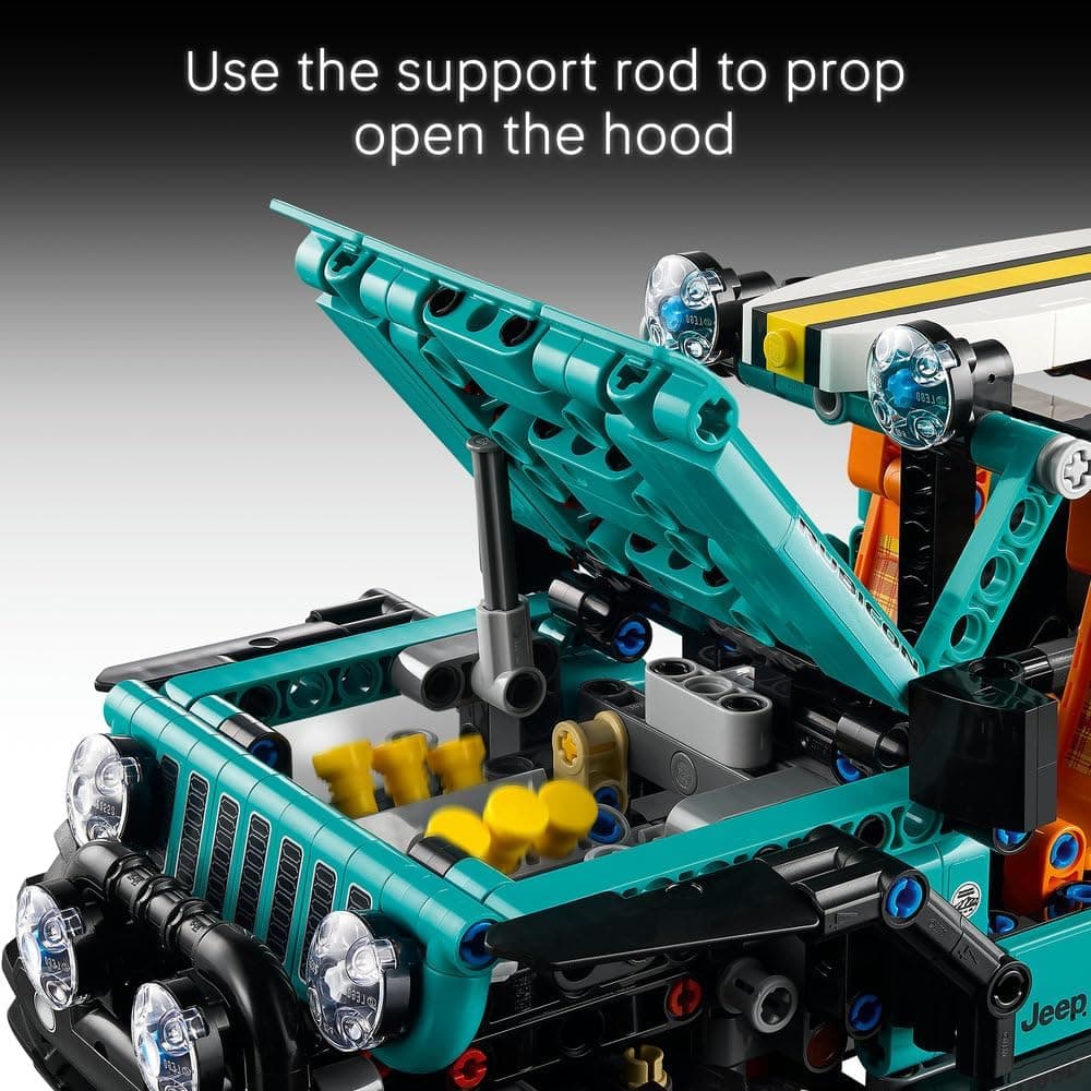 لگو Technic Jeep Wrangler Rubicon SUV مدل 42227 لگو Technic Jeep Wrangler Rubicon SUV مدل 42227