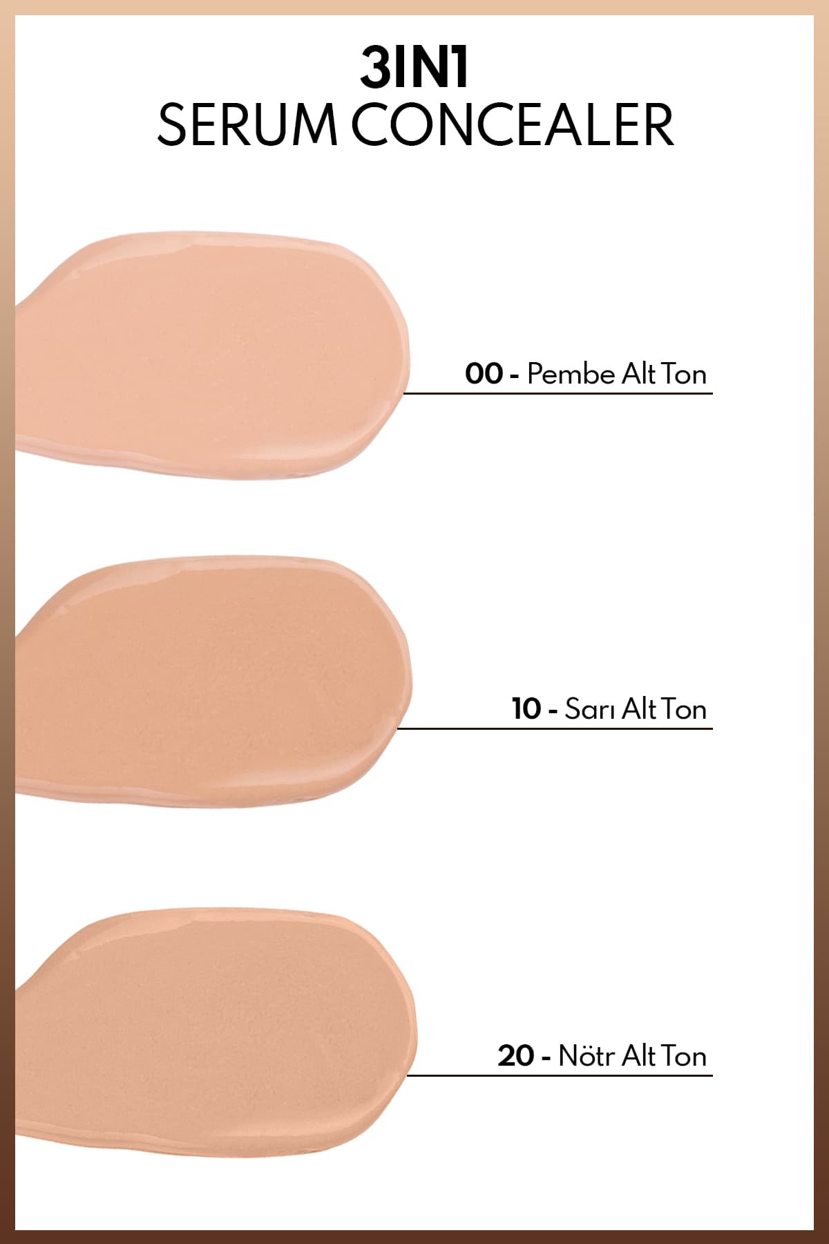 کانسیلر زیر چشم Note Cosmetics 3 in 1 SPF 50 مرطوبکننده 10 متوسط کانسیلر زیر چشم Note Cosmetics 3 in 1 SPF 50 مرطوبکننده 10 متوسط