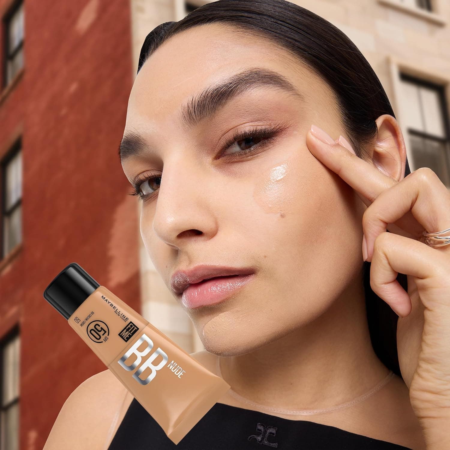کرم BB MAYBELLINE New York Fit Me Nude مرطوبکننده SPF50 شماره 20 کرم BB MAYBELLINE New York Fit Me Nude مرطوبکننده SPF50 شماره 20