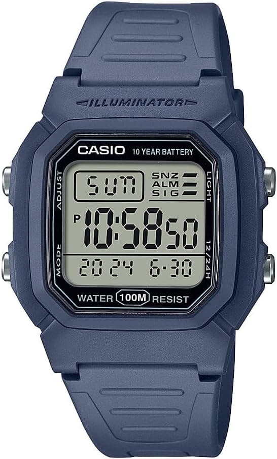 ساعت مچی دیجیتال مردانه Casio ضدآب 100 متر مدل W800HG ساعت مچی دیجیتال مردانه Casio ضدآب 100 متر مدل W800HG