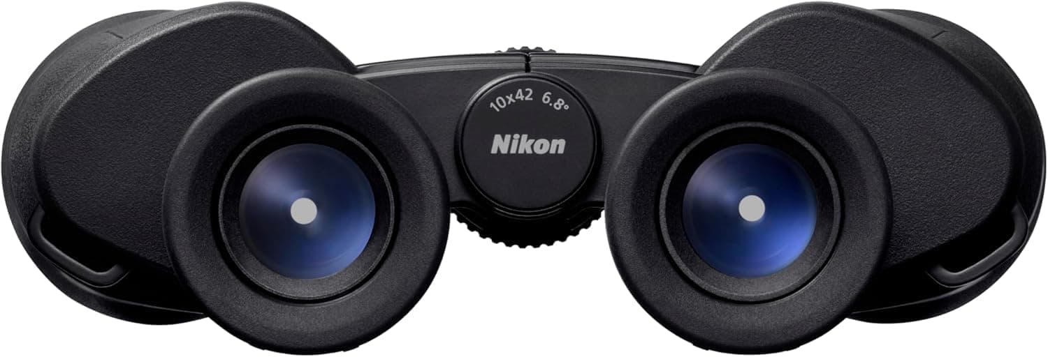 دوربین دوچشمی Nikon Action با اپتیک چندلایه، چشمی قابل تنظیم و طراحی منشور Porro آماده نصب روی سهپایه مدل 10x42 دوربین دوچشمی Nikon Action با اپتیک چندلایه، چشمی قابل تنظیم و طراحی منشور Porro آماده نصب روی سهپایه مدل 10x42