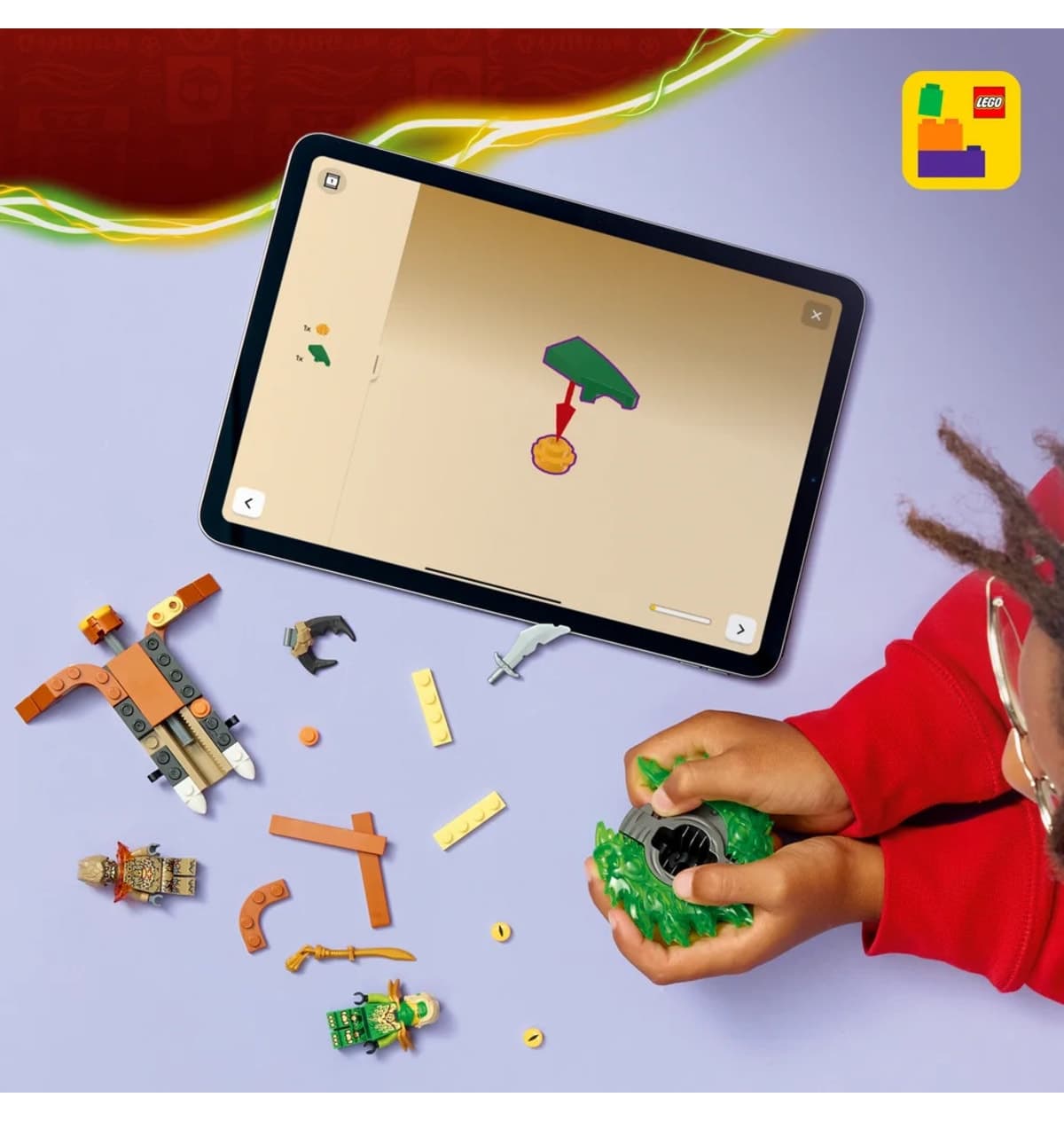 لگو NINJAGO کودکان لوید در برابر هیولای خاک مدل 71850 52 قطعه لگو NINJAGO کودکان لوید در برابر هیولای خاک مدل 71850 52 قطعه