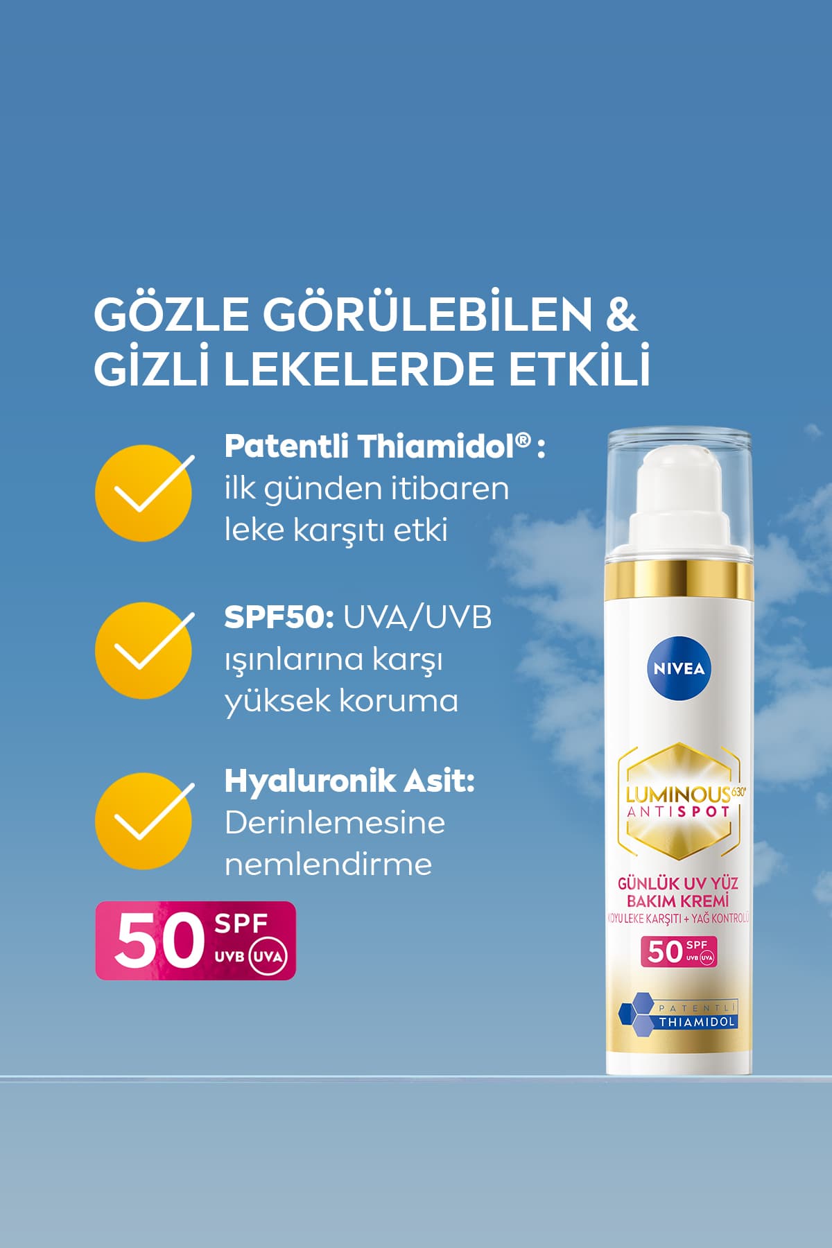 ست جهیزیه NIVEA شامل کرم روز صورت ضدلک SPF50 Luminous630، سرم روشنکننده و تونر Skin Glow ست جهیزیه NIVEA شامل کرم روز صورت ضدلک SPF50 Luminous630، سرم روشنکننده و تونر Skin Glow