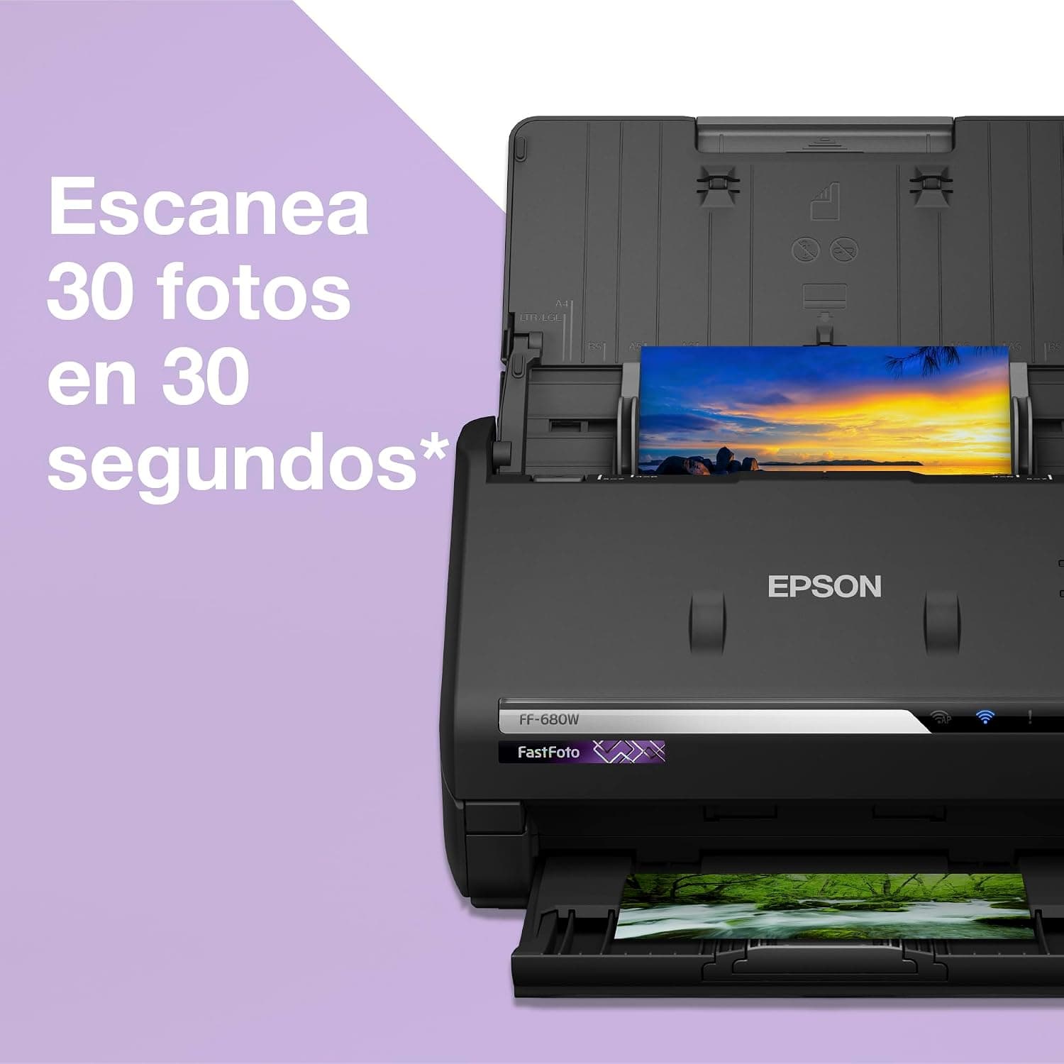 اسکنر Epson FastFoto مدل FF680 W اسکنر Epson FastFoto مدل FF680 W