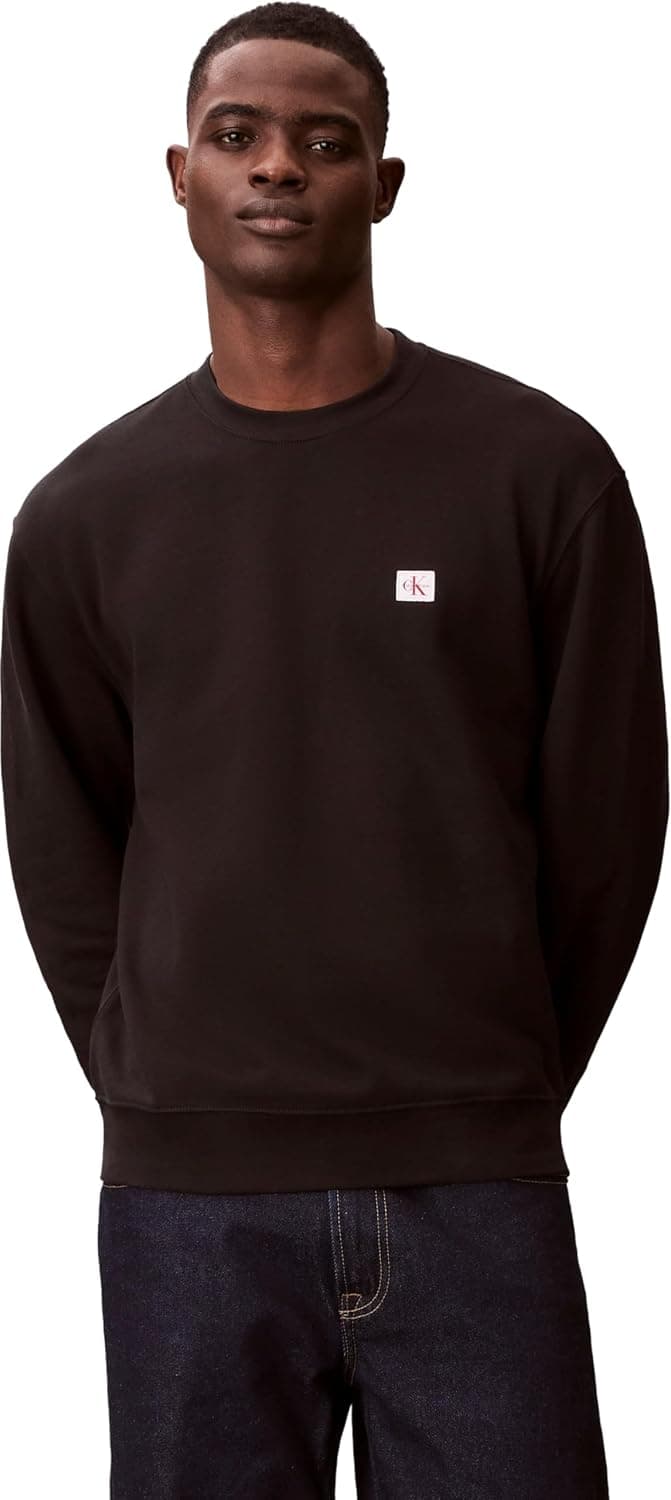 سوئیشرت مردانه Calvin Klein LS EU 350 یقه گرد حولهای آرمدار مدل LV04RC273GUB1 سوئیشرت مردانه Calvin Klein LS EU 350 یقه گرد حولهای آرمدار مدل LV04RC273GUB1