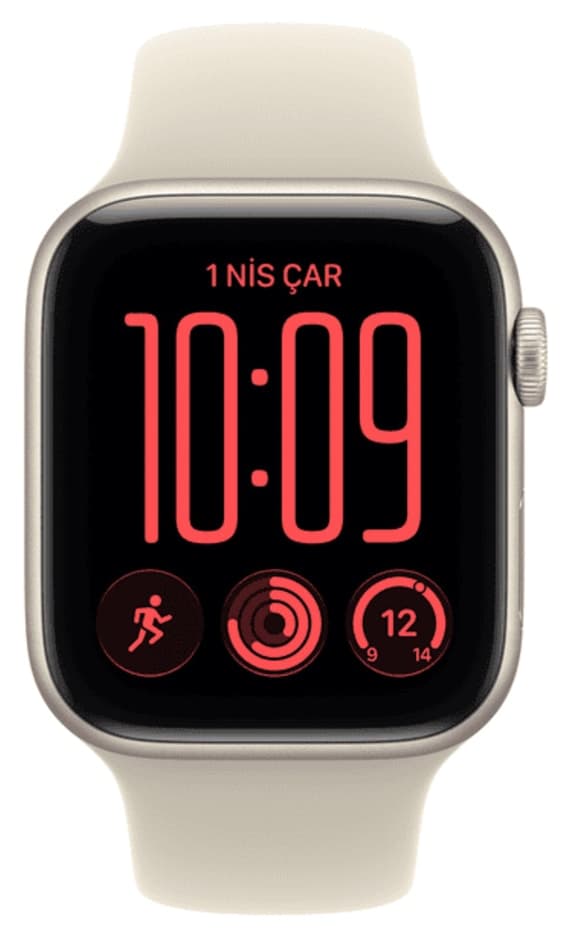 ساعت هوشمند Apple Watch SE 3 GPS 40 mm کیس آلومینیومی نور ستارهای با بند اسپورت شنی مدل MJKR4TU/A S/M ساعت هوشمند Apple Watch SE 3 GPS 40 mm کیس آلومینیومی نور ستارهای با بند اسپورت شنی مدل MJKR4TU/A S/M