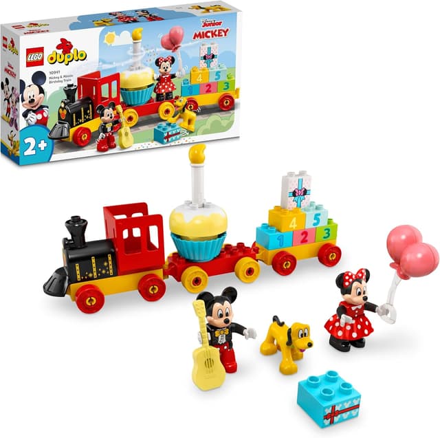 لگو 10941 DUPLO قطار تولد Disney Mickey و Minnie مجموعه لگو 10941 DUPLO قطار تولد Disney Mickey و Minnie مجموعه