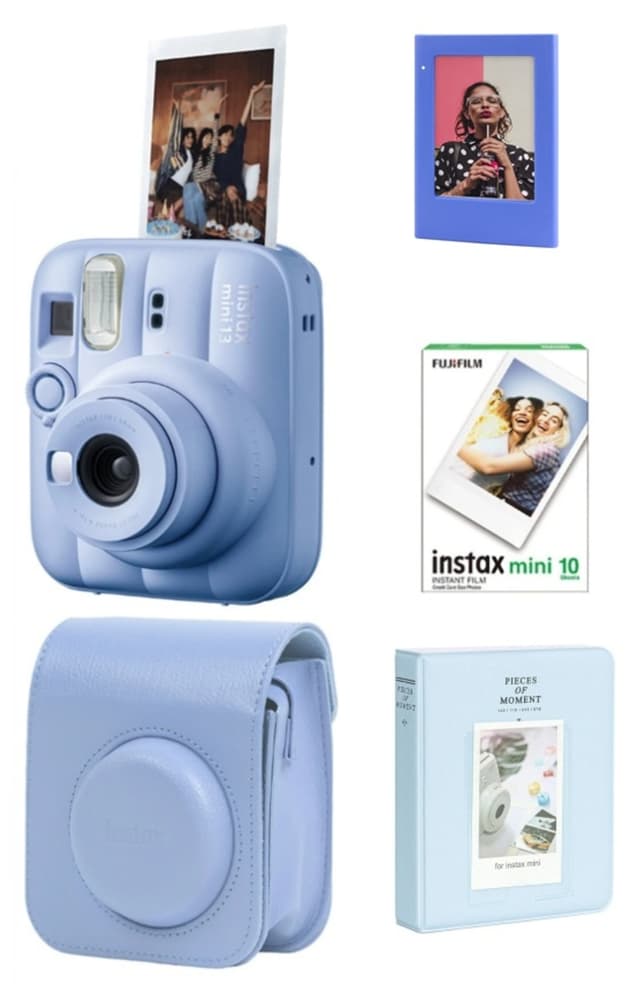 دوربین Fujifilm Instax Mini 13 با کیف، فیلم ۱۰تایی، آلبوم ۶۴تایی، قاب مغناطیسی دوربین Fujifilm Instax Mini 13 با کیف، فیلم ۱۰تایی، آلبوم ۶۴تایی، قاب مغناطیسی