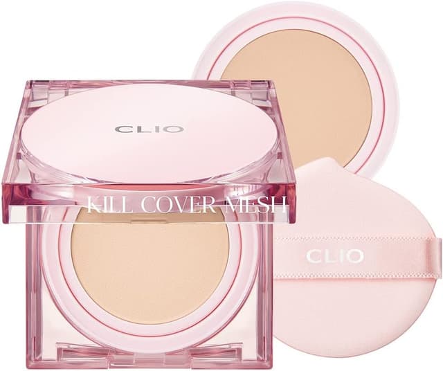 کوشن فاندیشن CLIO PROFESSIONAL Kill Cover Mesh Glow با رفیل 15g*2 رنگ 3 کتانی کوشن فاندیشن CLIO PROFESSIONAL Kill Cover Mesh Glow با رفیل 15g*2 رنگ 3 کتانی