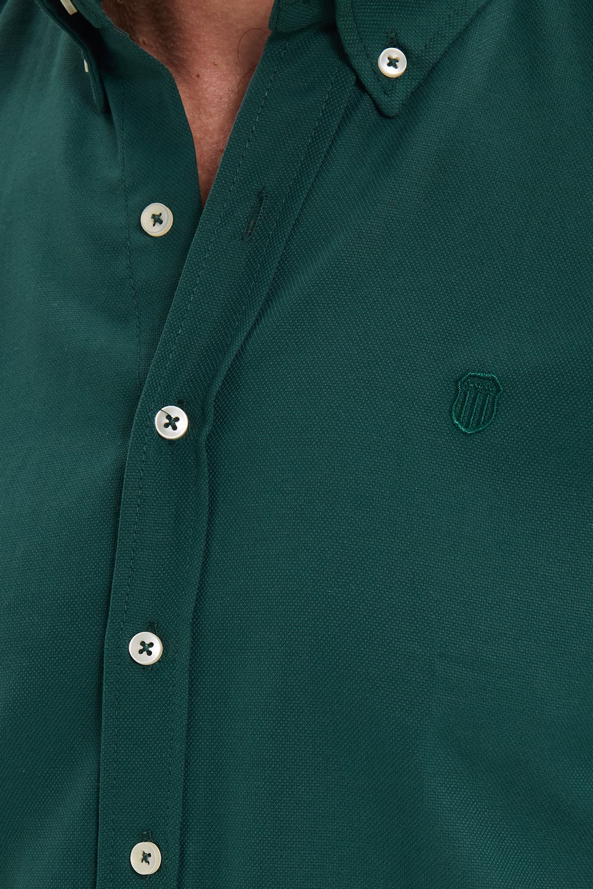 پیراهن مردانه Tudors اسپرت اسلیم فیت یقه دکمهدار Oxford خاکی پیراهن مردانه Tudors اسپرت اسلیم فیت یقه دکمهدار Oxford خاکی