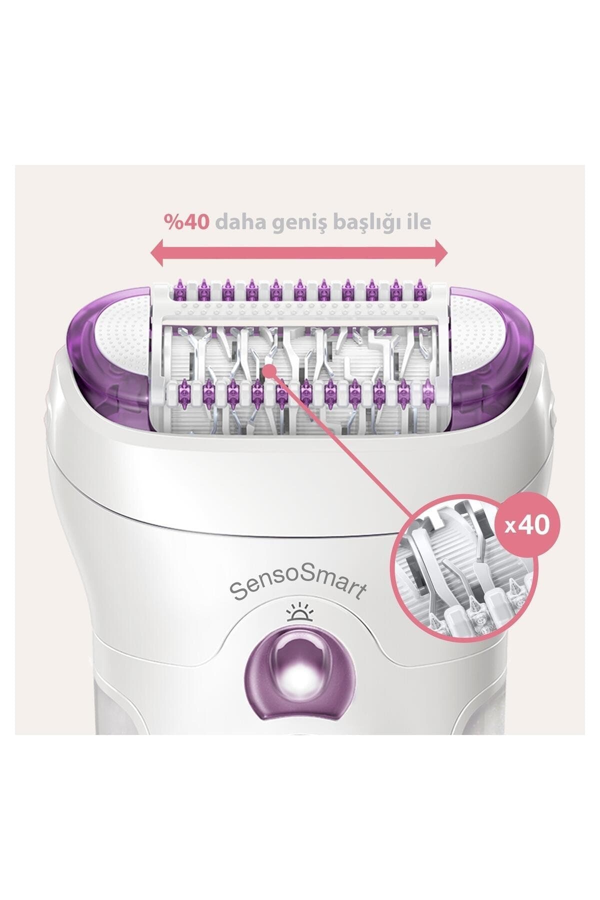 اپیلاتور Braun Silk-épil 9 9735 SensoSmart بیسیم، خشک و مرطوب، 6 سری اضافه، 3 در 1 اپیلاتور Braun Silk-épil 9 9735 SensoSmart بیسیم، خشک و مرطوب، 6 سری اضافه، 3 در 1