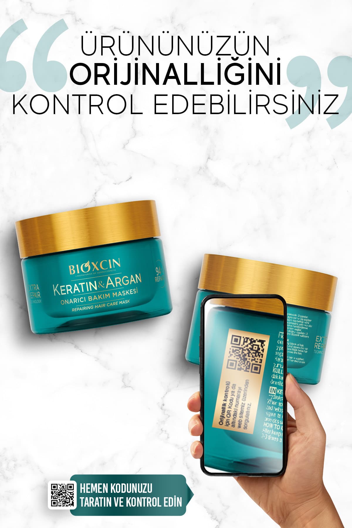 ماسک ترمیمکننده Bioxcin کراتین و آرگان 225ml 2 عدد ماسک ترمیمکننده Bioxcin کراتین و آرگان 225ml 2 عدد