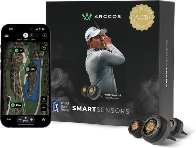 سنسورهای گلف Arccos Golf برای ردیابی خودکار بازی گلف با GPS هوشمند سنسورهای گلف Arccos Golf برای ردیابی خودکار بازی گلف با GPS هوشمند