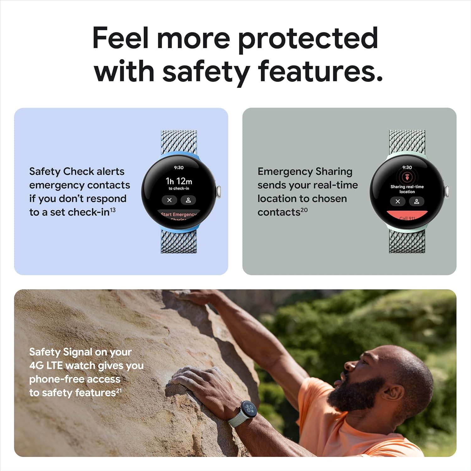 ساعت هوشمند اندروید Google مدل Pixel Watch 2 با قاب آلومینیومی ساعت هوشمند اندروید Google مدل Pixel Watch 2 با قاب آلومینیومی
