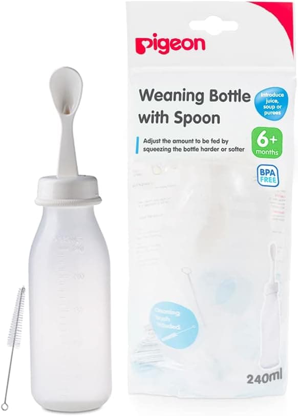 شیشه شیر Pigeon سفید 240ml مدل 3329 شیشه شیر Pigeon سفید 240ml مدل 3329