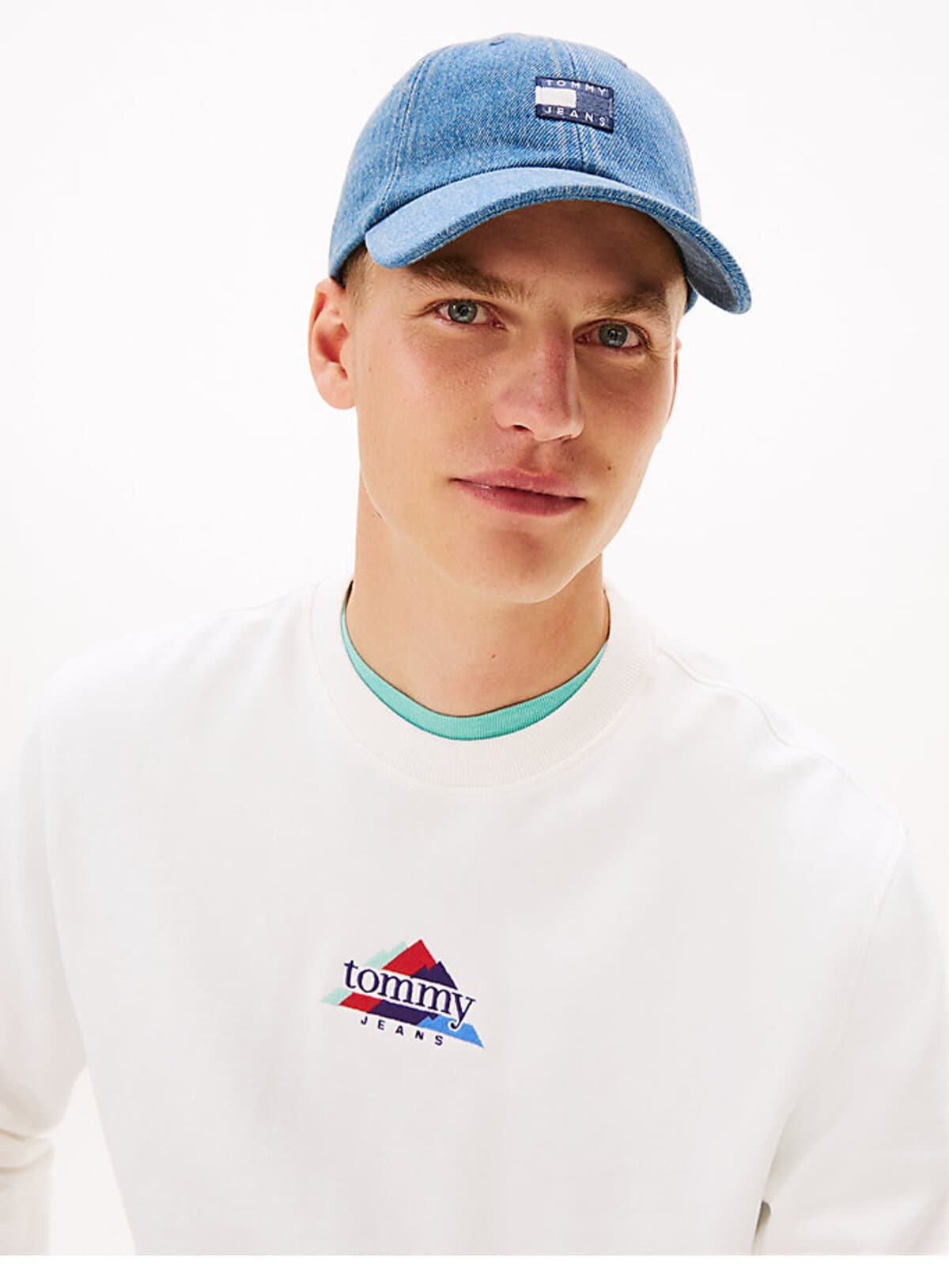 کلاه بیسبال مردانه Tommy Hilfiger دنیم با لوگو Heritage Tonal کلاه بیسبال مردانه Tommy Hilfiger دنیم با لوگو Heritage Tonal
