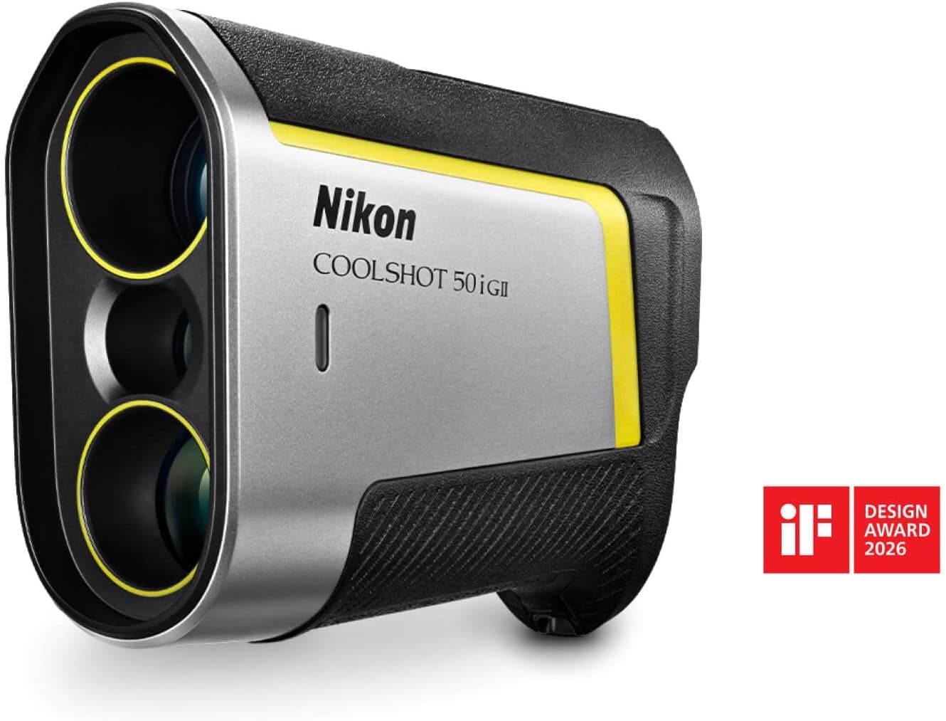 فاصلهیاب لیزری گلف Nikon مدل COOLSHOT 50i GII با تکچشمی 6X و تشخیص پرچم فاصلهیاب لیزری گلف Nikon مدل COOLSHOT 50i GII با تکچشمی 6X و تشخیص پرچم