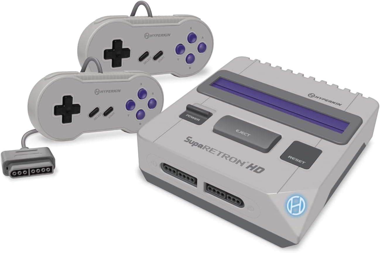 کنسول بازی Hyperkin SupaRetroN HD برای Super NES و Super Famicom کنسول بازی Hyperkin SupaRetroN HD برای Super NES و Super Famicom