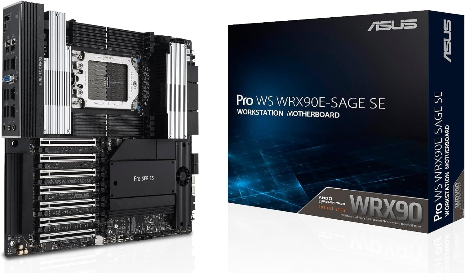 مادربرد ASUS PRO WS TRX50-SAGE WIFI A WiFi7 AMD STR5 مادربرد ASUS PRO WS TRX50-SAGE WIFI A WiFi7 AMD STR5
