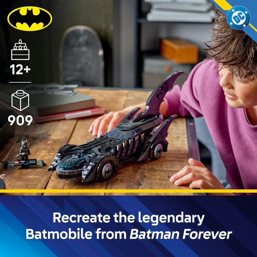 لگو DC Batman Forever Batmobile مدل 76304 لگو DC Batman Forever Batmobile مدل 76304