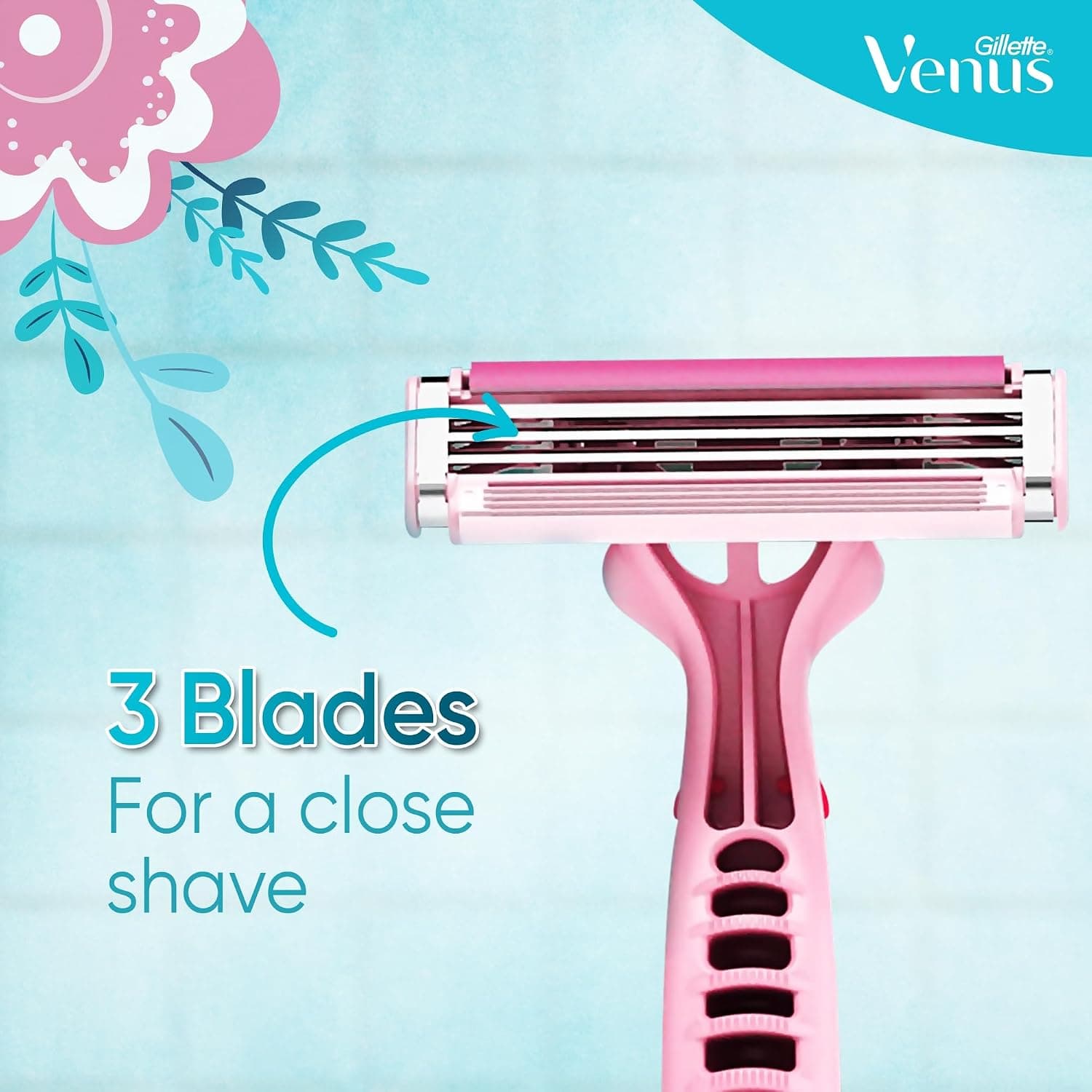 تیغ یکبار مصرف زنانه Venus Simply Venus3 بسته 12 عددی تیغ یکبار مصرف زنانه Venus Simply Venus3 بسته 12 عددی