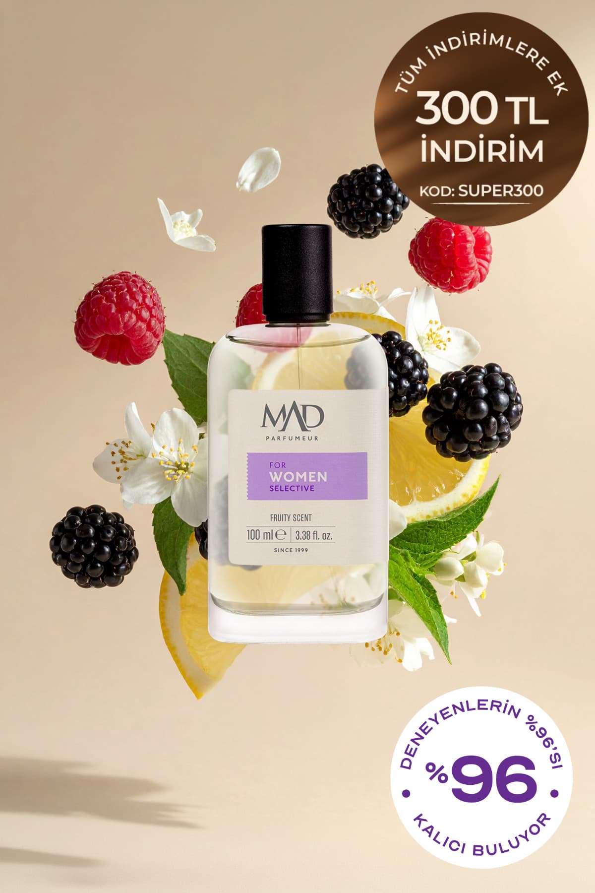 عطر زنانه Mad Parfüm Selective مدل B103 100 ml عطر زنانه Mad Parfüm Selective مدل B103 100 ml