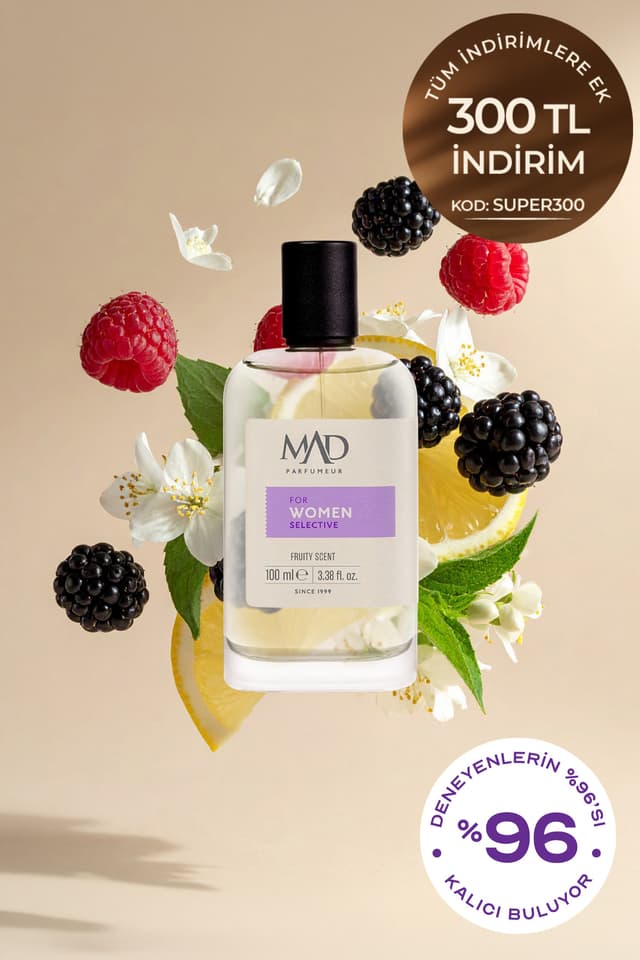 عطر زنانه Mad Parfüm Selective مدل B103 100 ml عطر زنانه Mad Parfüm Selective مدل B103 100 ml