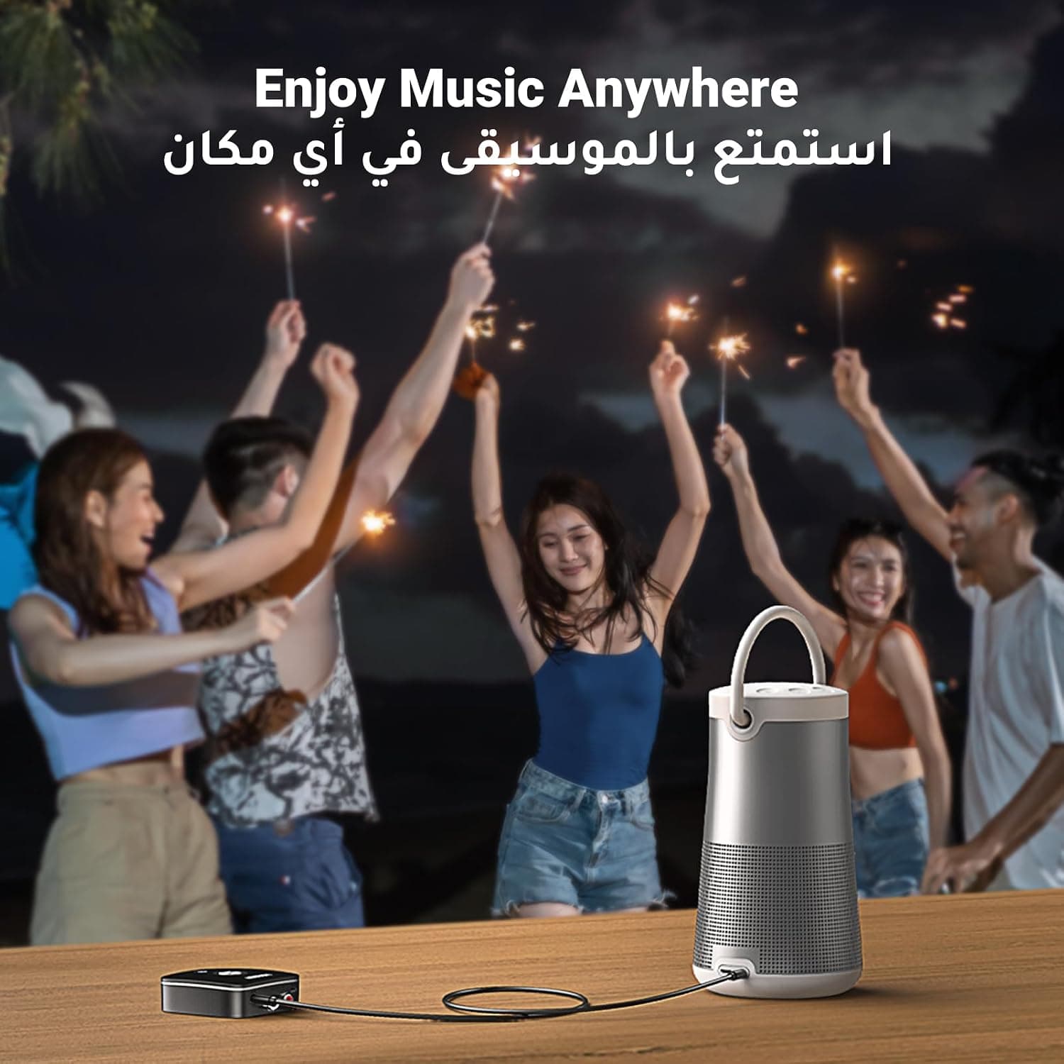 گیرنده بلوتوثی صوتی UGREEN مدل 5.4 با خروجی 3.5mm و 2RCA گیرنده بلوتوثی صوتی UGREEN مدل 5.4 با خروجی 3.5mm و 2RCA
