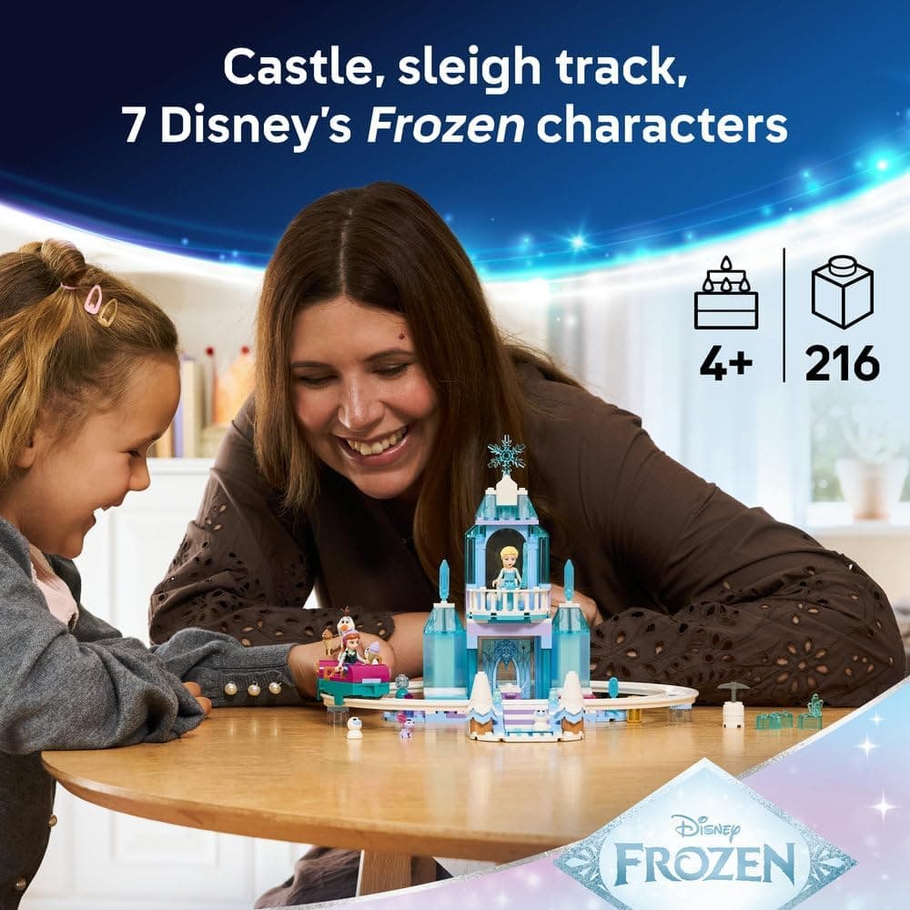 لگو Disney قلعه یخی السا و سواری برفی مدل 43281 لگو Disney قلعه یخی السا و سواری برفی مدل 43281