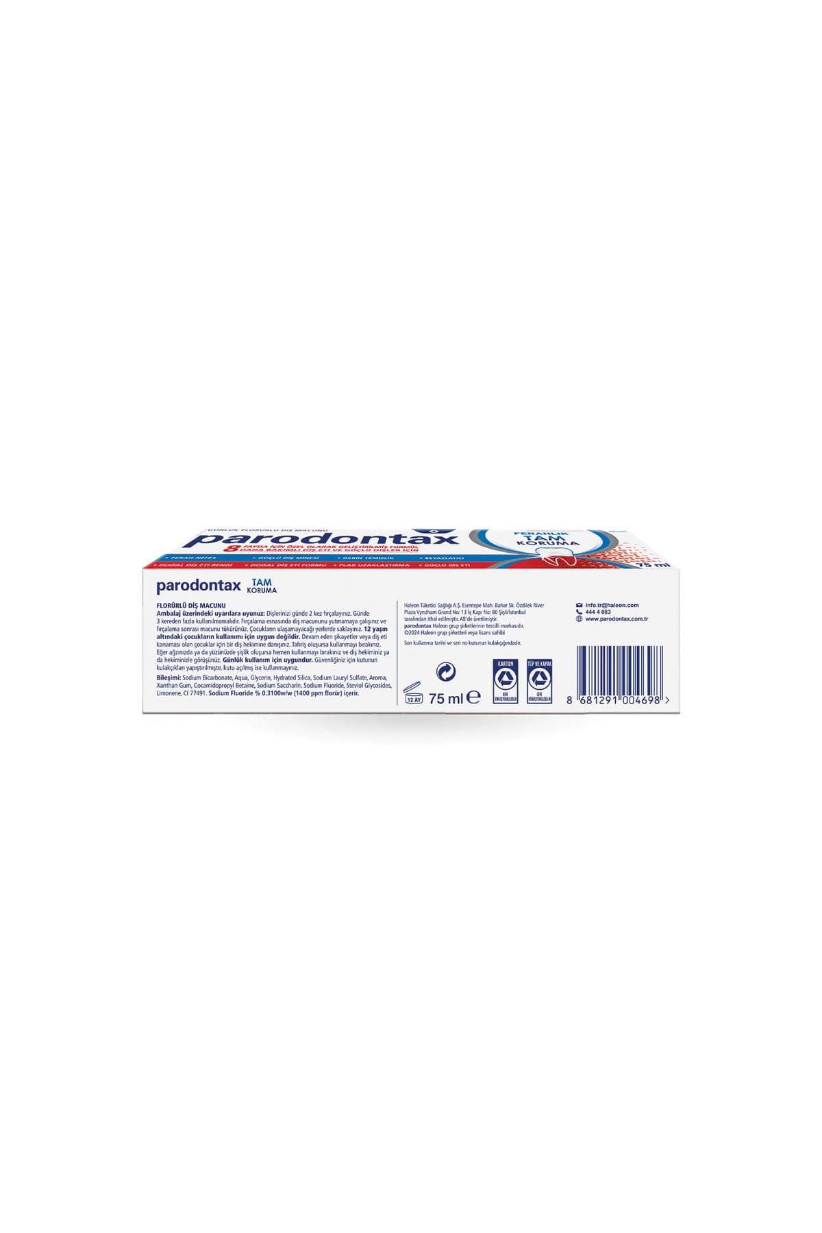 خمیردندان Parodontax محافظت کامل با طراوت 6x50ml خمیردندان Parodontax محافظت کامل با طراوت 6x50ml