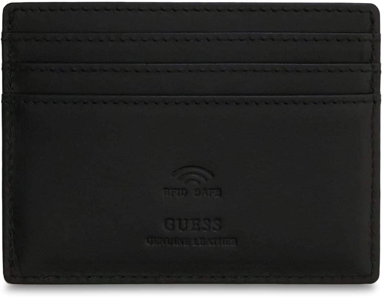 کارتخوری چرمی مردانه GUESS Ford مشکی تکسایز مدل SMVELELEA25 کارتخوری چرمی مردانه GUESS Ford مشکی تکسایز مدل SMVELELEA25