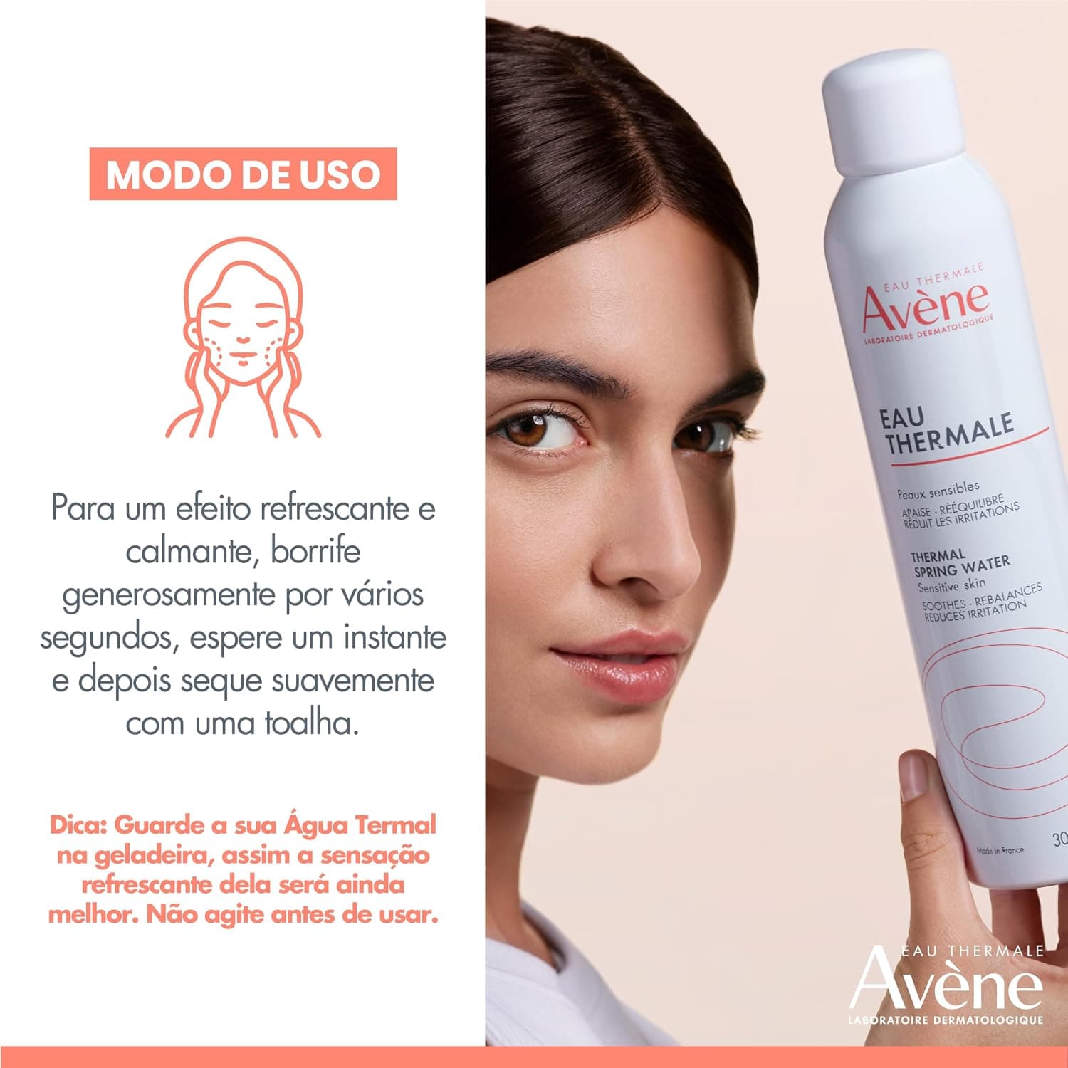 اسپری آب ترمال Avene 300 ml مدل 3282779003131 اسپری آب ترمال Avene 300 ml مدل 3282779003131