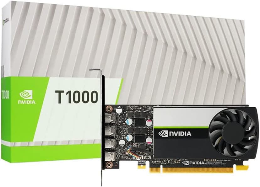 کارت گرافیک Nvidia Quadro T1000 8GB Low Profile بستهبندی ریتیل کارت گرافیک Nvidia Quadro T1000 8GB Low Profile بستهبندی ریتیل