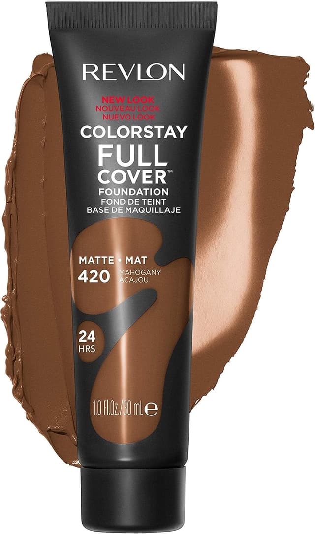 کرم پودر مایع Revlon مدل ColorStay Full Cover رنگ Mahogany کرم پودر مایع Revlon مدل ColorStay Full Cover رنگ Mahogany